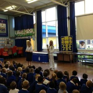 Olympic Torch Visits All Saints