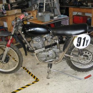 Vintage Dirt And Enduro Motorcycles