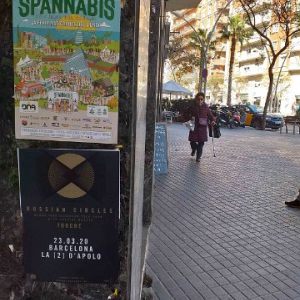 Enganxada cartells 19 de Febrer 2020 – Barcelona