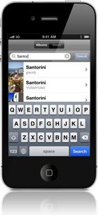 Search albums