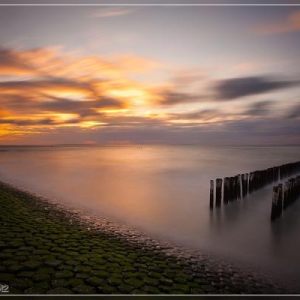 Sunset at Breskens (Nl)