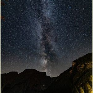 Der Bergsee und das Sternenmeer