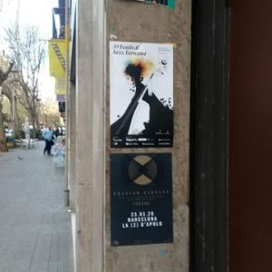 Enganxada cartells 06 de Març 2020 – Barcelona